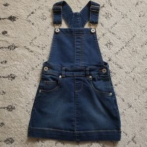 Blue zoo denim dress for girls 5-6